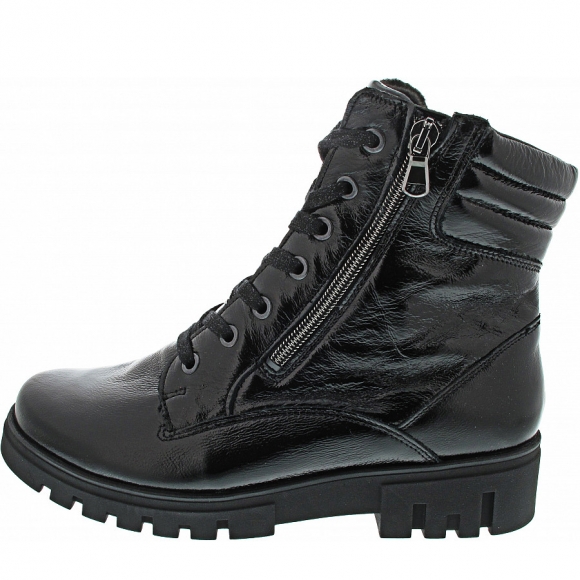 Waldläufer H-Serena Schnürstiefel in schwarz