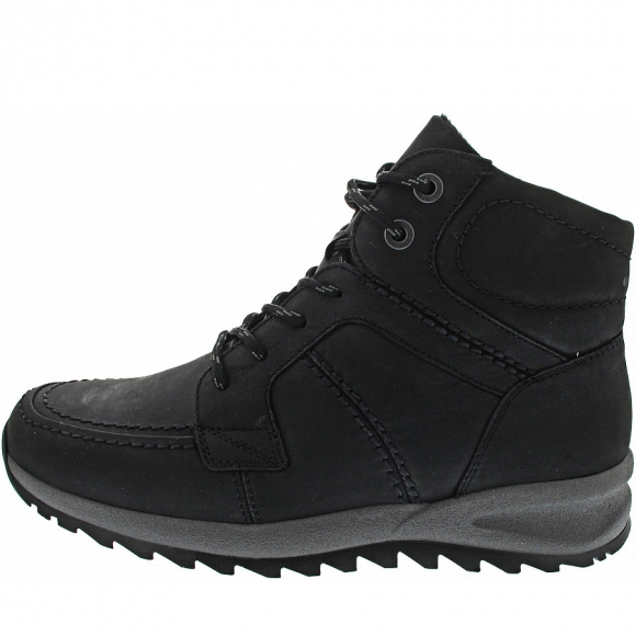 Waldläufer Helle Schnürstiefel in schwarz