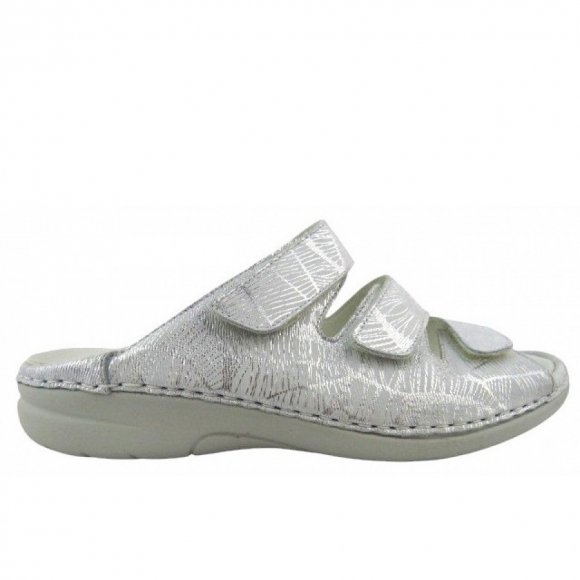 Waldläufer Gunna VENICE Pantolette in WEISS
