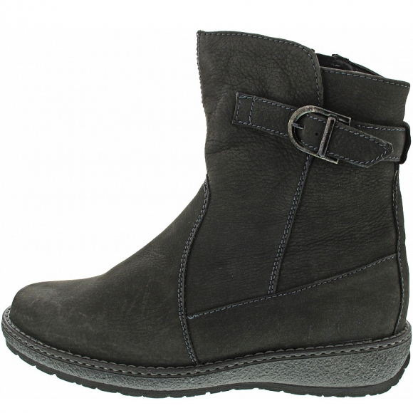 Waldläufer Hoja Stiefelette in carbon