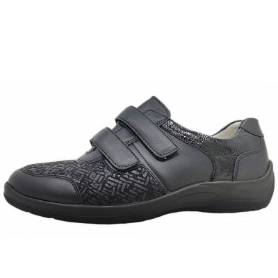 Waldläufer Hesna Klettschuh in 001- Schwarz