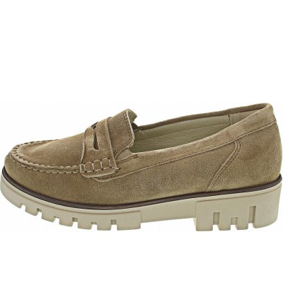 Waldläufer H-Serena Mokassin in taupe