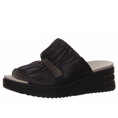 Waldläufer h-dina Pantolette in schwarz