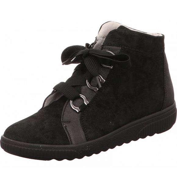 Waldläufer h-steffi Stiefelette in schwarz