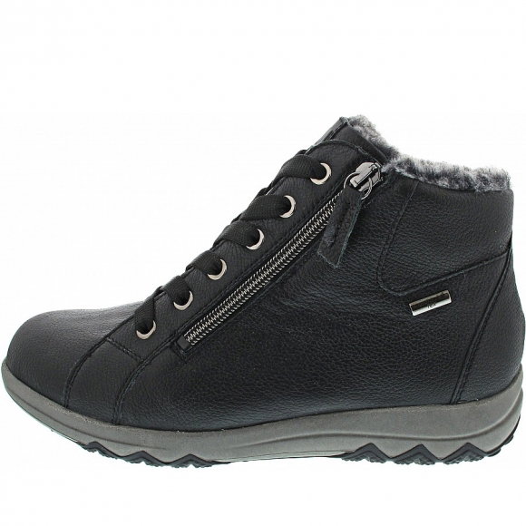 Waldläufer H-Teresa Schnürstiefel in schwarz