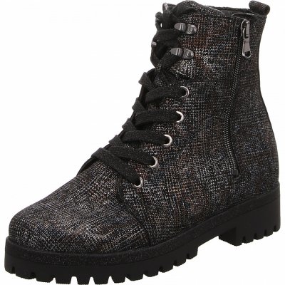 Waldläufer hanko Stiefel in schwarz kombi.