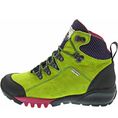 Waldläufer H-Amiata Schnürstiefel in grün lila purple