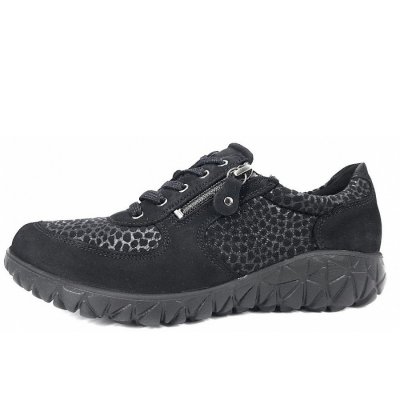 Waldläufer Havy-Soft Sneaker in 219001 Schwarz