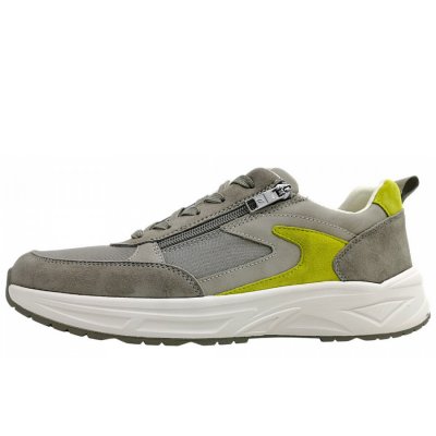 Waldläufer H-Jack sportlicher Schnürer in grey lime 003