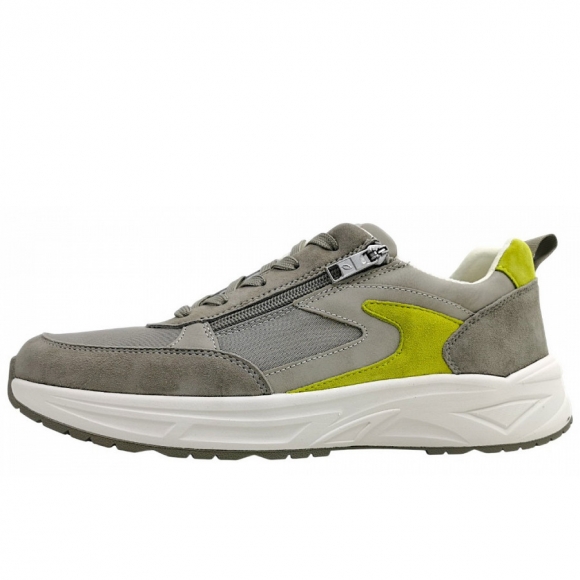 Waldläufer H-Jack sportlicher Schnürer in grey lime 003
