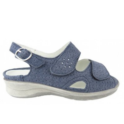 Waldläufer Merle jeans silber Sandale in JEANS SILBER Waldläufer Merle jeans silber Sandale in JEANS SILBER