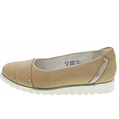 Waldläufer H-Ragna Ballerina in sabbia lightgold