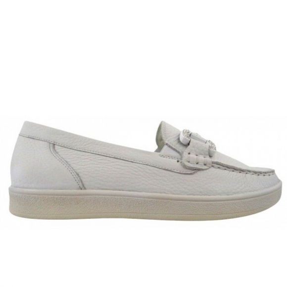 Waldläufer H-Daisy HOXY Slipper in WEISS