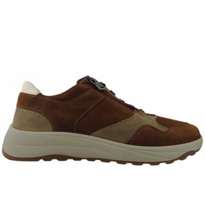 Waldläufer K-John sienna tabak sportlicher Schnürer in SIENNA TABAK SAND