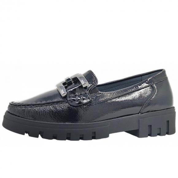 Waldläufer H-Serena Slipper in 001- Schwarz