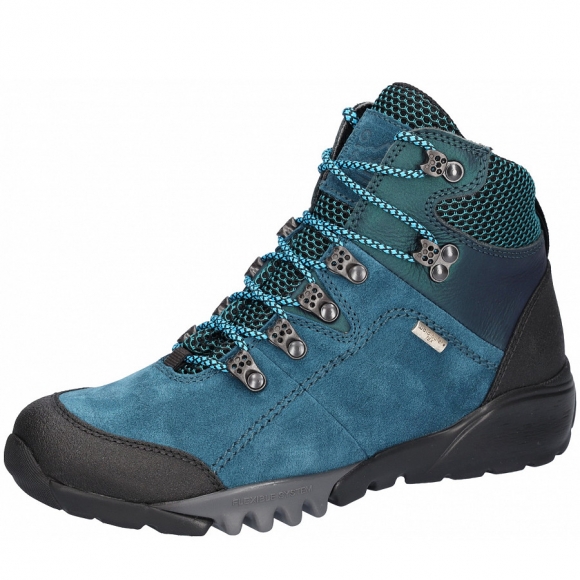 Waldläufer Amiata H Schnürstiefel in schwarz notte turk.