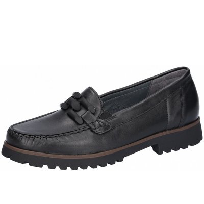 Waldläufer Elisa Weite H Slipper in schwarz