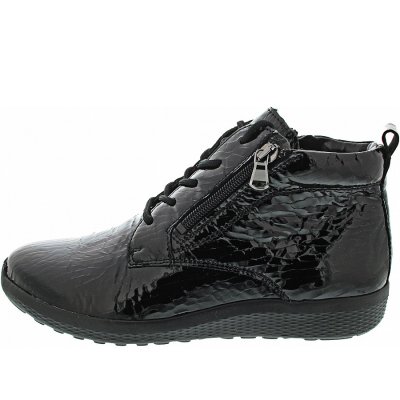 Waldläufer K-Ira Schnürstiefelette in schwarz