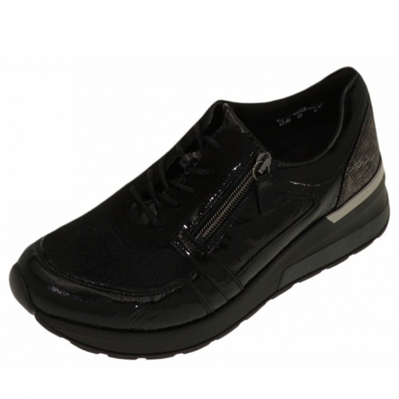 Waldläufer TAIP.TWOSTR.DEN.2XTAI.CAN Sneaker in SCHWARZ ANTHRAZIT