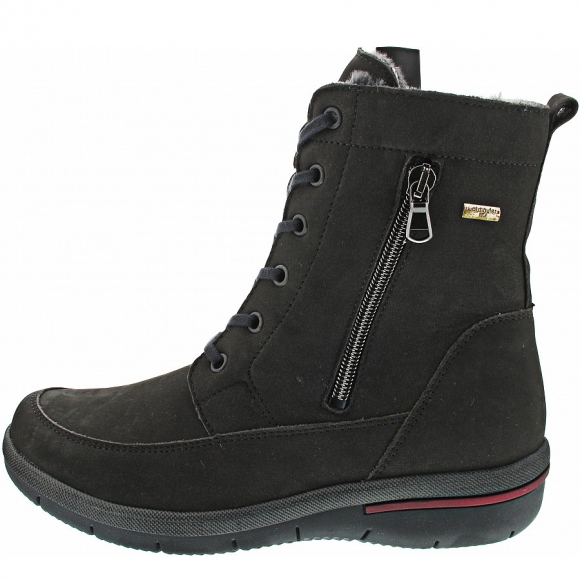 Waldläufer Hadessa Schnürstiefel in carbon
