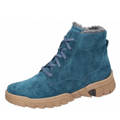 Waldläufer Schnürstiefel in blau Waldläufer Schnürstiefel in blau