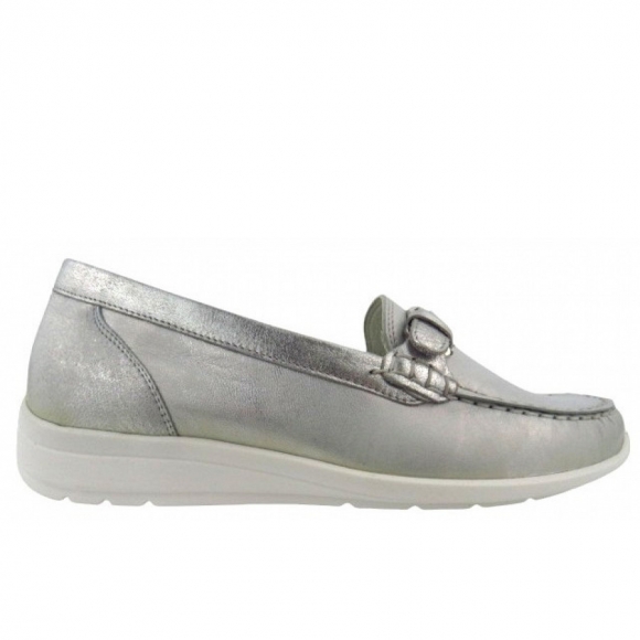 Waldläufer Hinata silber argento H Slipper in SILBER ARGENTO