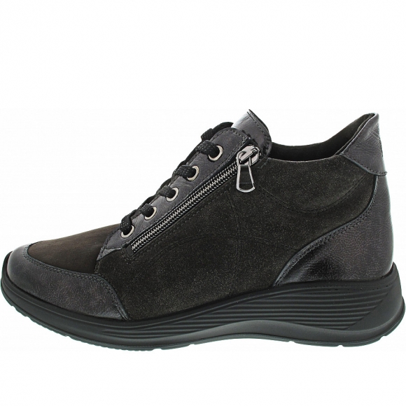 Waldläufer Kalea Schnürstiefel in carbon