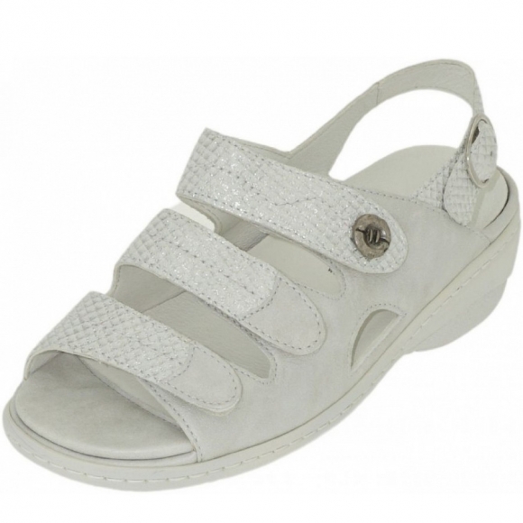 Waldläufer BRONX CLEO BRONX Sandale in LIGHTGREY SILBER
