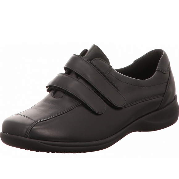 Waldläufer Slipper in schwarz