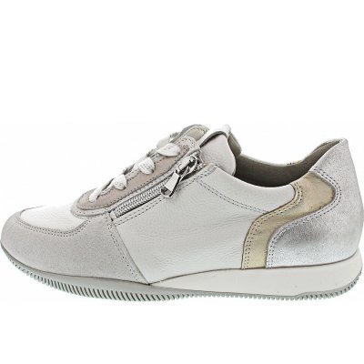 Waldläufer Pamela Sneaker low in latte weiss stein