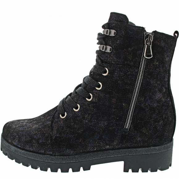 Waldläufer Hanako Schnürstiefelette in multi