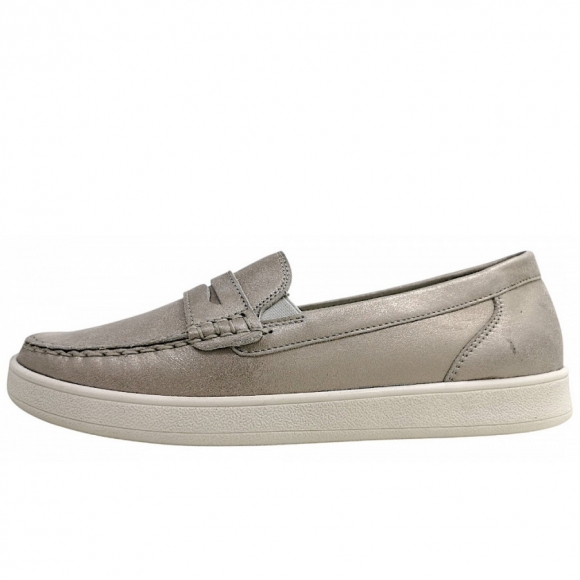 Waldläufer H-Daisy Slipper in stein 070