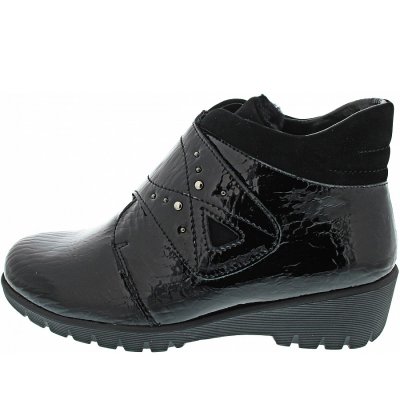 Waldläufer Kamela Klettstiefel in schwarz Waldläufer Kamela Klettstiefel in schwarz
