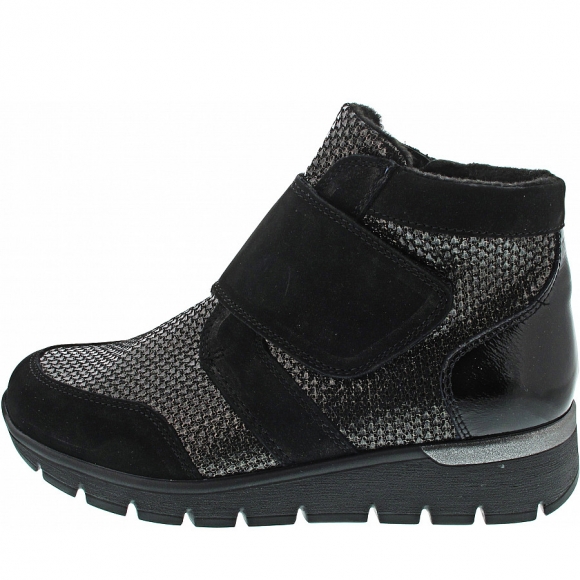 Waldläufer K-Ramona Stiefelette in schwarz
