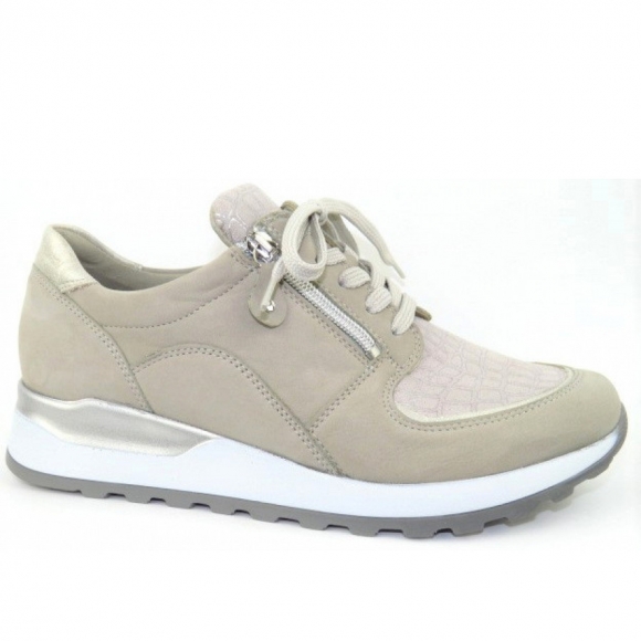 Waldläufer Hiroko Sneaker in STEIN SILBER STEIN