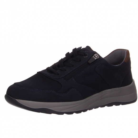 Waldläufer k-john Schnürschuhe in blau
