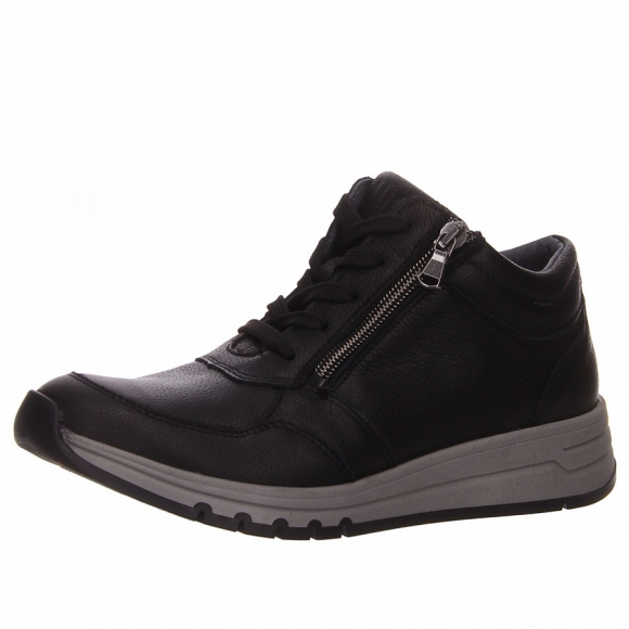Waldläufer h-april Schnürer in schwarz