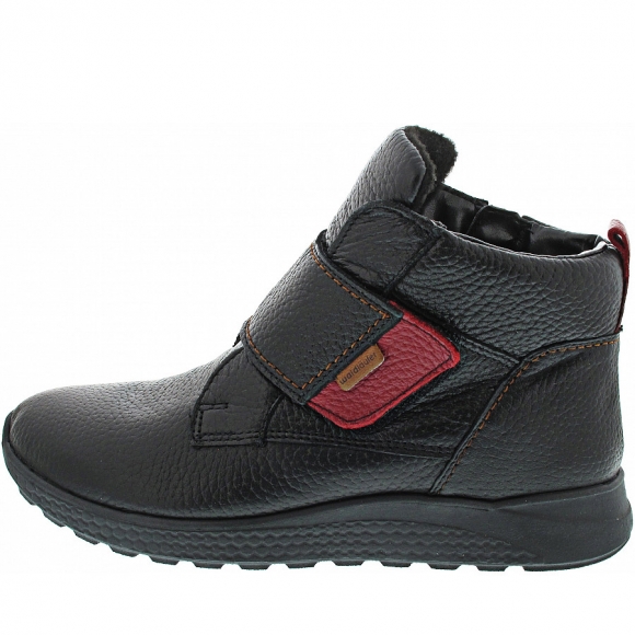 Waldläufer H-Alina Stiefelette in schwarz rubin