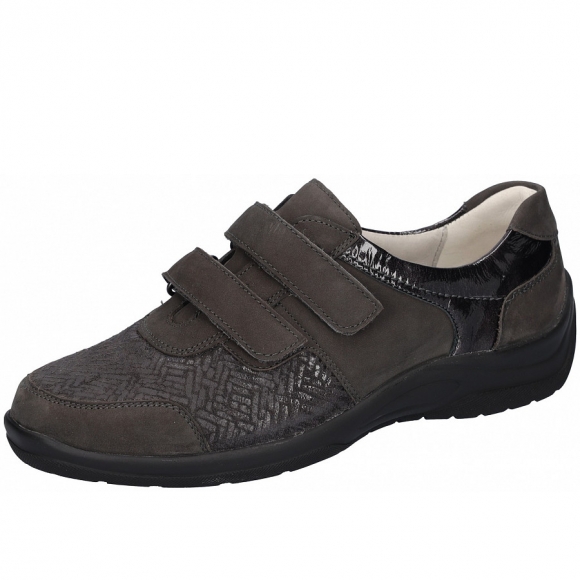 Waldläufer Hessna Weite H Klettschuh in carbon