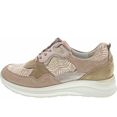 Waldläufer H-Rosa sportlicher Schnürer in skin lightgold