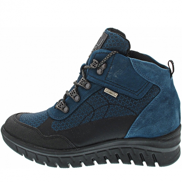 Waldläufer H-Biggi Schnürstiefel in schwarz lago