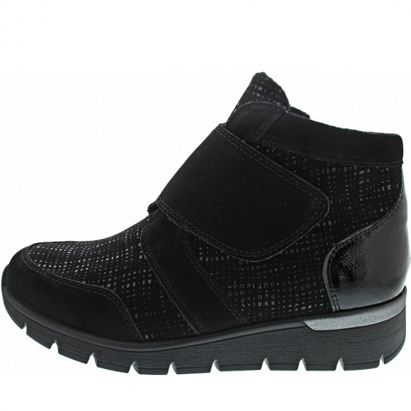 Waldläufer K-Ramona Stiefelette in schwarz
