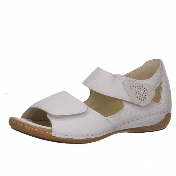 Waldläufer Sandalette in weiß
