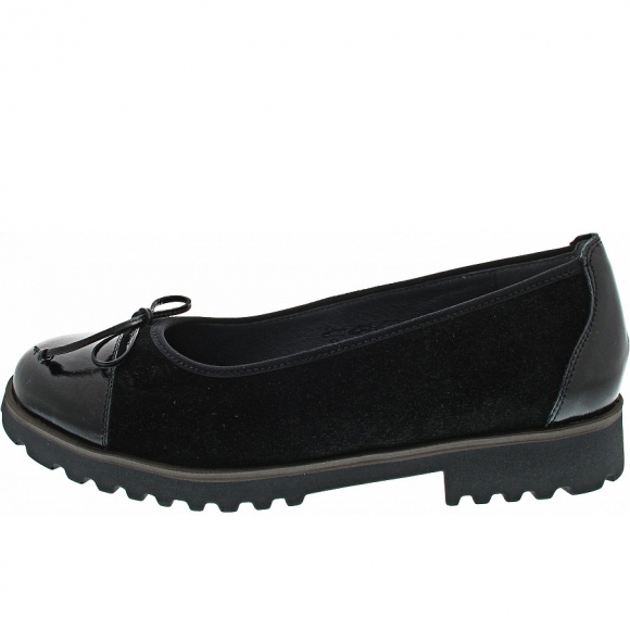 Waldläufer H-Elisa Ballerina in schwarz