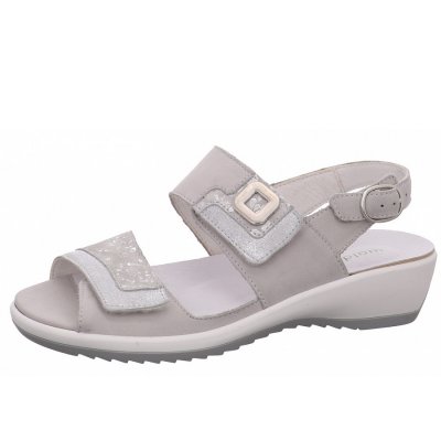 Waldläufer Sandalette in silber
