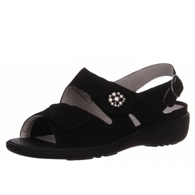 Waldläufer kara Sandalette in schwarz Waldläufer kara Sandalette in schwarz