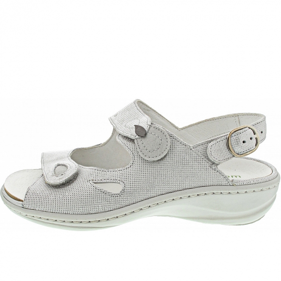 Waldläufer Heria Sandale in silber lightgrey