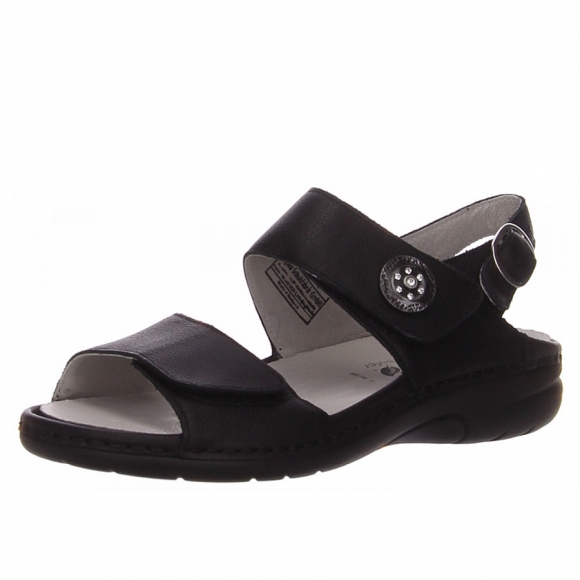Waldläufer gunna Sandalette in schwarz