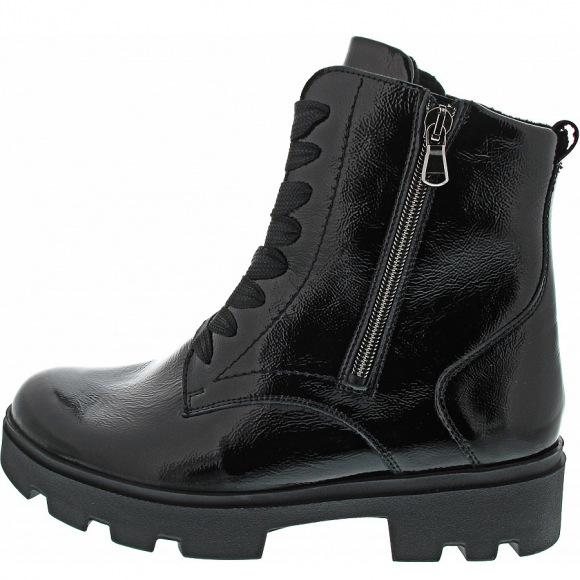 Waldläufer K-Dani Schnürstiefelette in schwarz