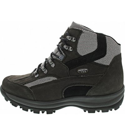 Waldläufer Holly Schnürstiefel in carbon schwarz silb